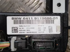 Блок управления климат-контролем BMW 3-series 2006 64119119686 E91