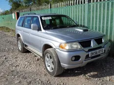 Ручка двери внутренняя Mitsubishi Pajero Sport 2006 MR634384 K94 4D56, передняя левая