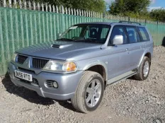 Ручка двери внешняя Mitsubishi Pajero Sport 2006 MR313840 K94 4D56, передняя правая
