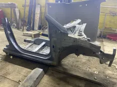 Часть кузова отрезная четверть Hyundai Solaris