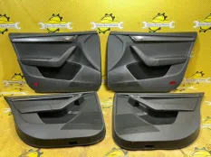 Обшивка двери карта SKODA Octavia