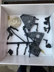 Тяги и заслонки печки Mercedes-Benz V-класс W447 рестайлинг (2019—2026)