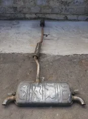 Глушитель Mercedes-Benz GLA-класс X156 рестайлинг (2017—2020)