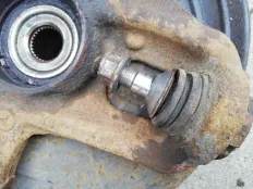 Рычаг, кулак поворотный правый передний A1643302220 Mercedes-Benz M-Class 2005 W164 272.967 Mercedes-Benz M-класс W164 (2005—2008)