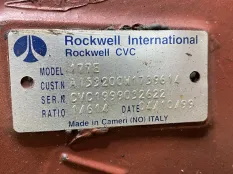 A153200W1739614 Редуктор заднего моста 177E 6.14 (