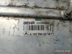 Охладитель наддув. воздуха Mercedes-Benz M-Class, GL-Class, E-Class, S-Class, CLS-Class, G-Class