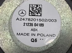 Динамик Mercedes-Benz CLA-Class