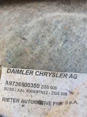 Обшивка салона Mercedes-Benz Atego 9736900350