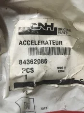 Педаль газа New Holland Case 84362086