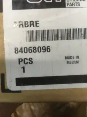 Вал Спецтехника New Holland Case 84068096