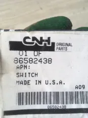 Кнопка спецтехника New Holland Case 86582438