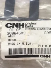 Накладка спецтехника New Holland Case 308645A3