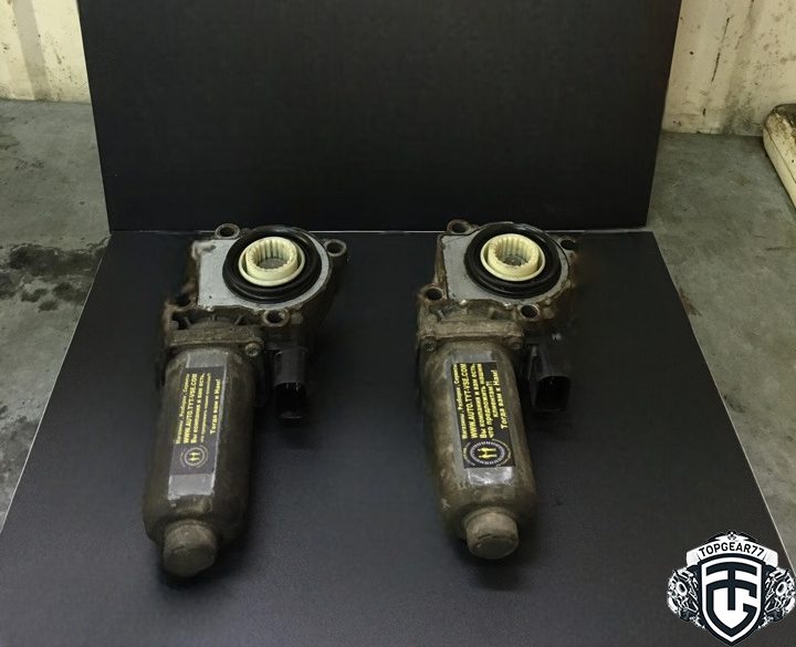 Неисправный сервопривод раздаточной коробки BMW X3 E83 / X5 E53 / E70 / X6 E71